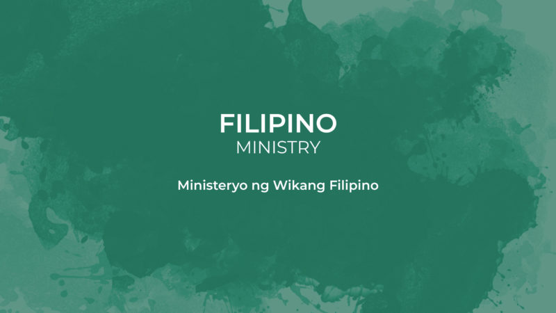 Filipino ministry card