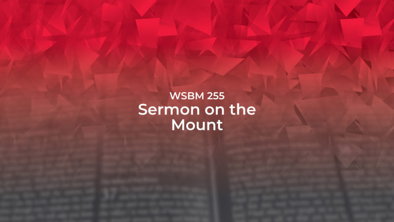 sermon on the mount wsbm