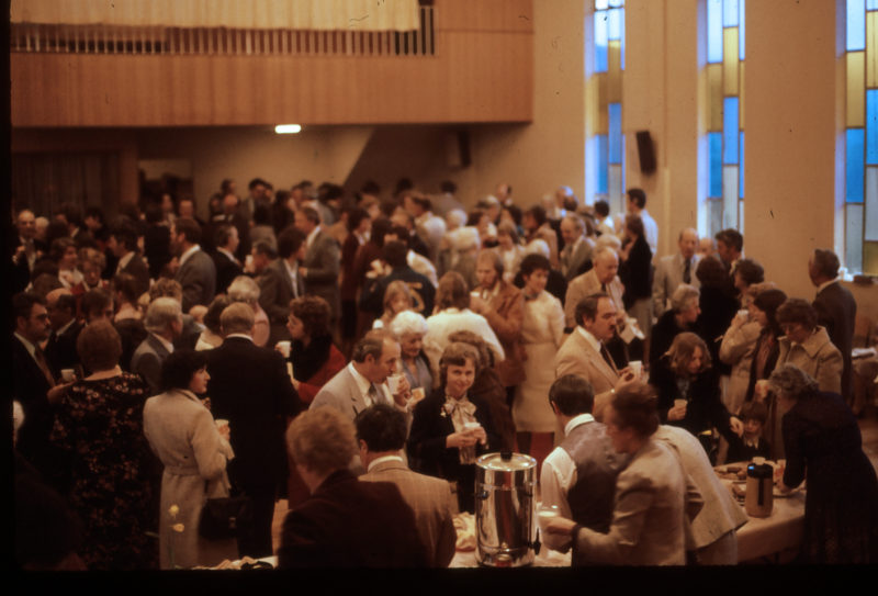 archival photo fellowship in chapel