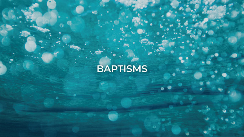 Stories - Baptisms