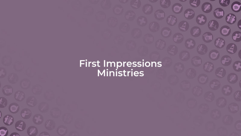 Ministerios de las primeras impresiones
